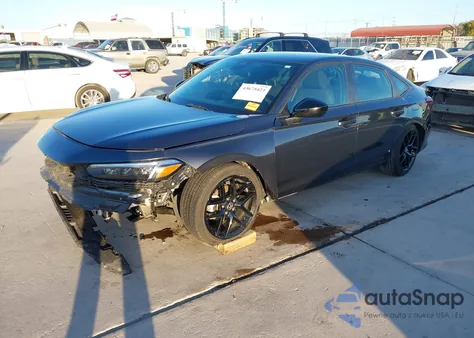 2025 Honda Civic Sport from USA, damaged, VIN 2HGFE2F59SH514763